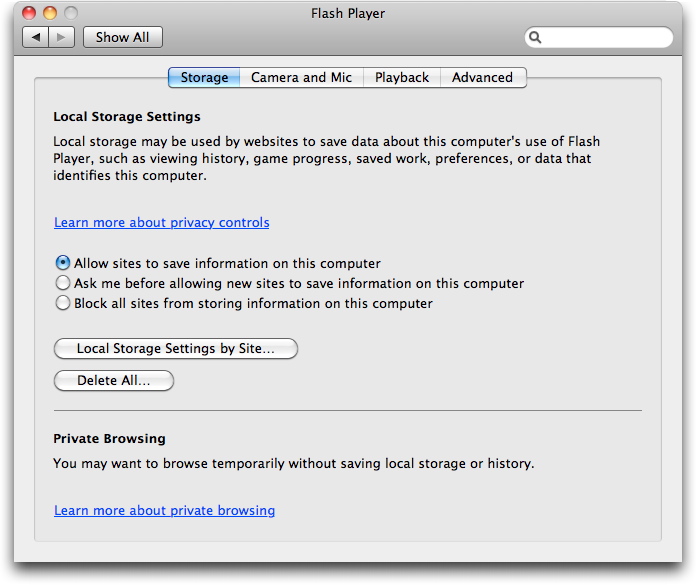 other flash player for mac
